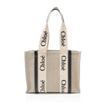 Chloe Canvas Woody Medium Tote
