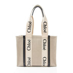 Chloe Canvas Woody Medium Tote