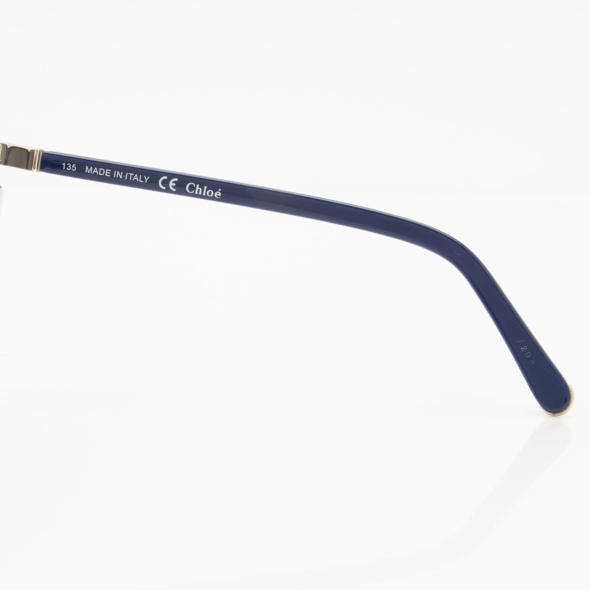 Chloe Chain Rectangular Sunglasses