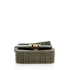 Chloe Croc Embossed C Mini Top Handle Bag (SHF-18176)