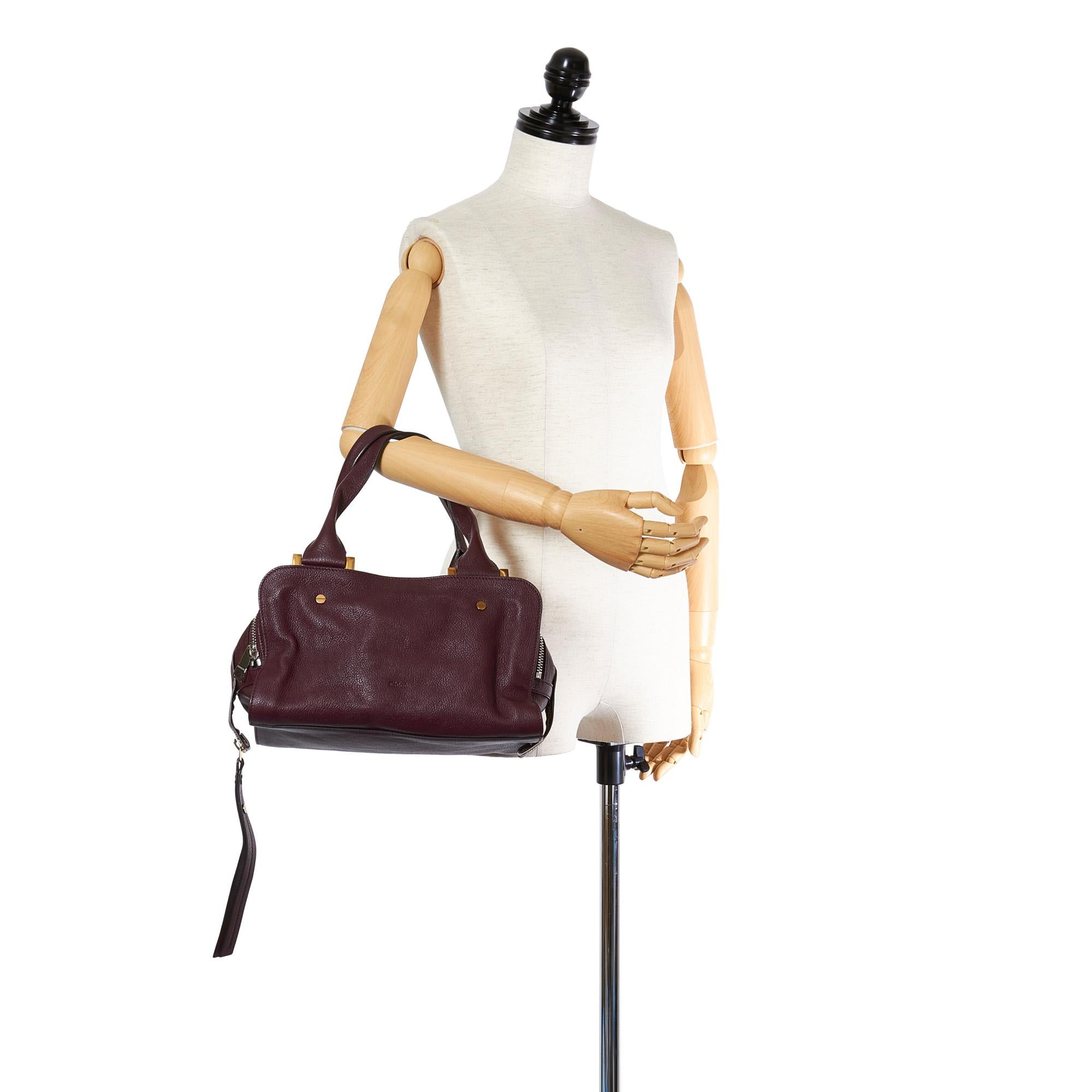 Chloe Dalston Leather Handbag (SHG-22710)