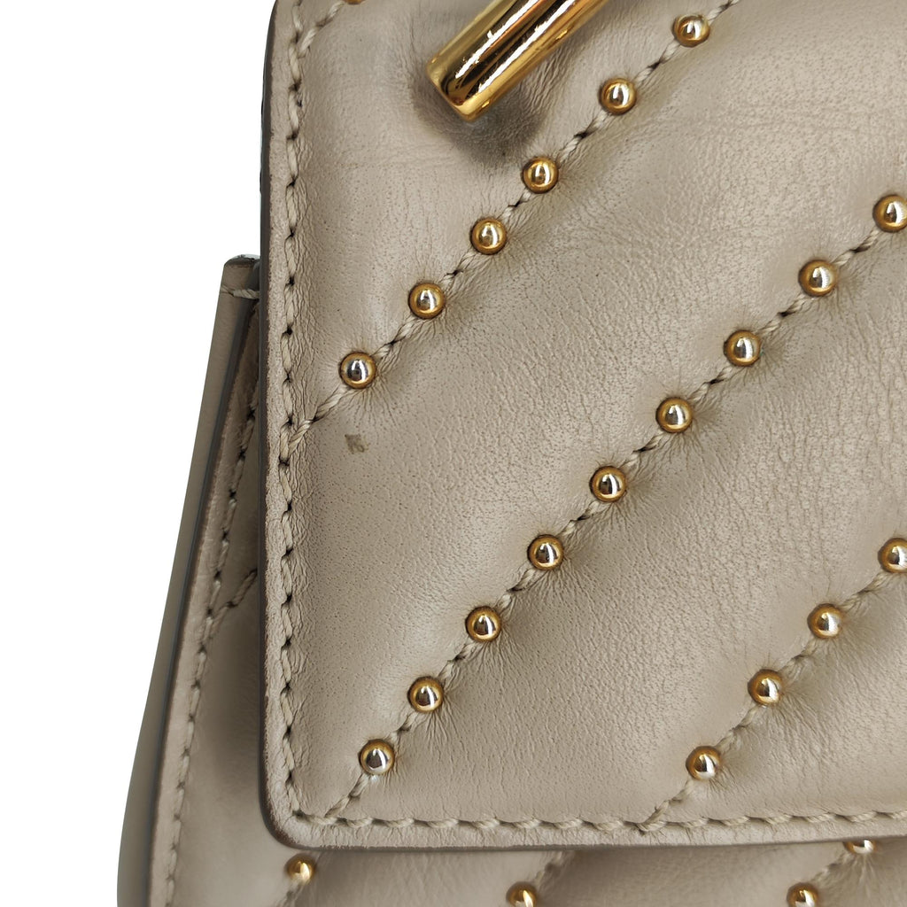 Chloe Drew Bijou Studded Leather Crossbody Bag (SHG-36995)