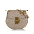 Chloe Drew Bijou Studded Leather Crossbody Bag (SHG-fiOW3d)