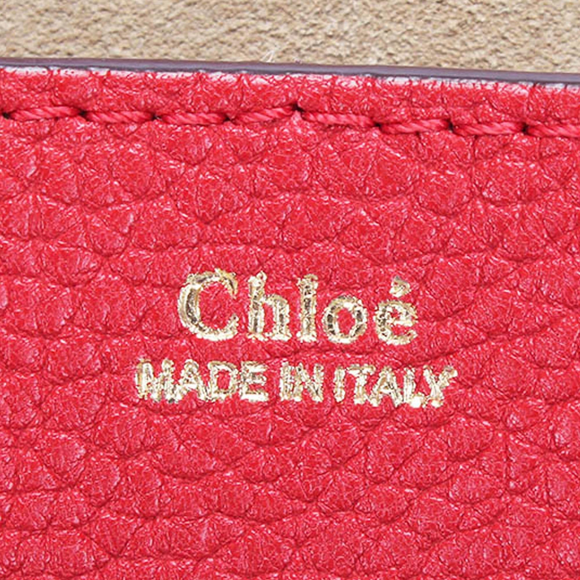 Chloe Drew Leather Crossbody Bag (SHG-28922)