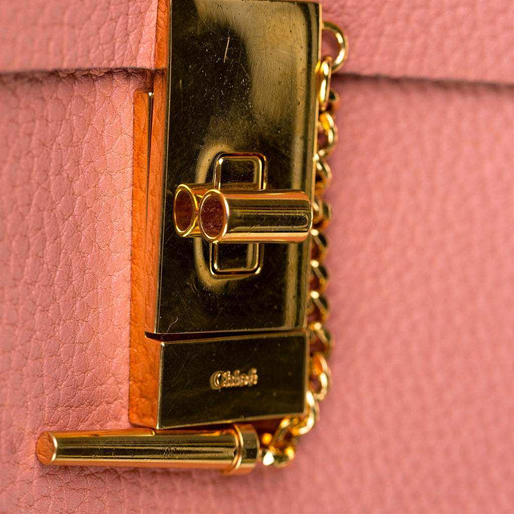 Chloe Drew Leather Crossbody Bag (SHG-33531)
