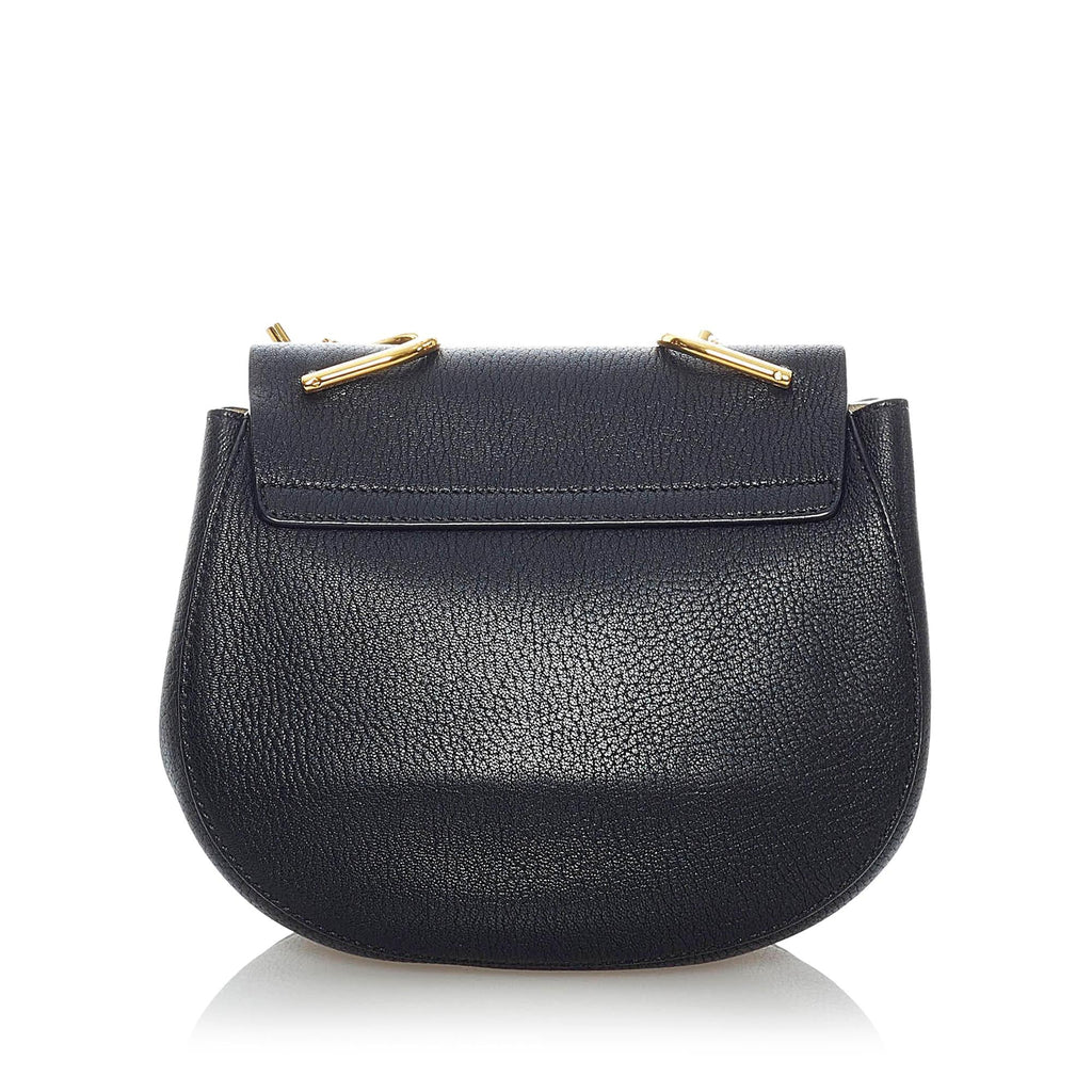 Chloe Drew Leather Crossbody Bag (SHG-37646)