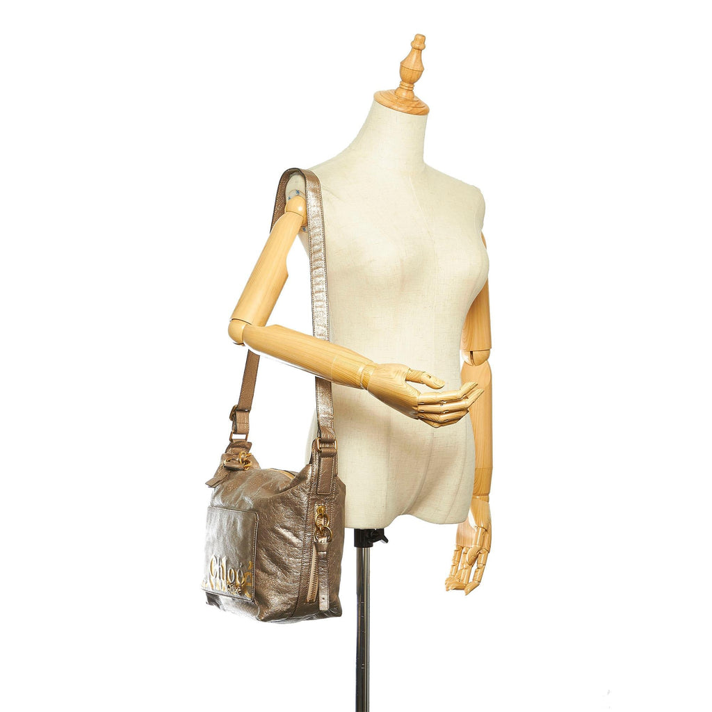 Chloe Eclipse Leather Crossbody Bag (SHG-22363)