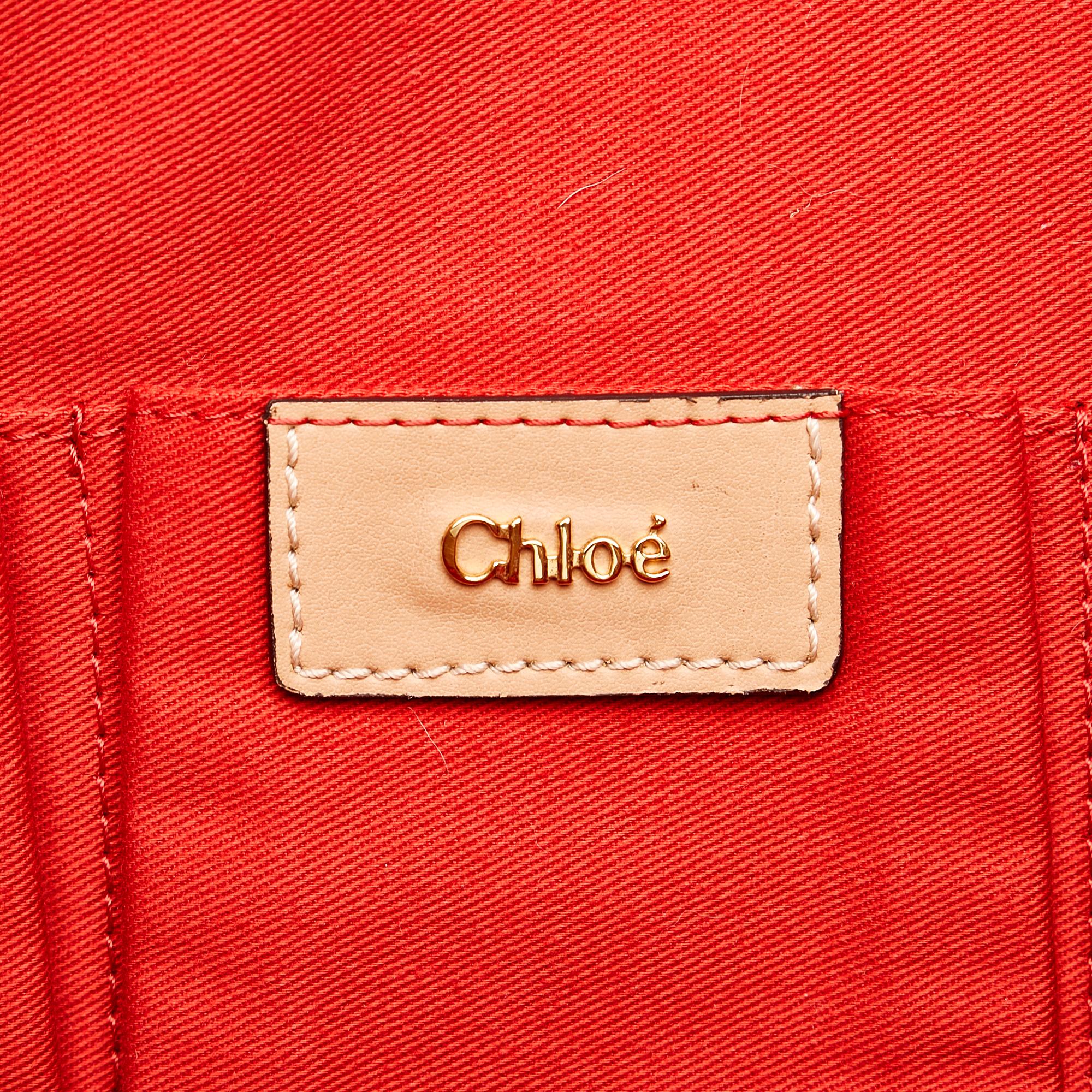 Chloe Eden Leather Tote Bag (SHG-34363)
