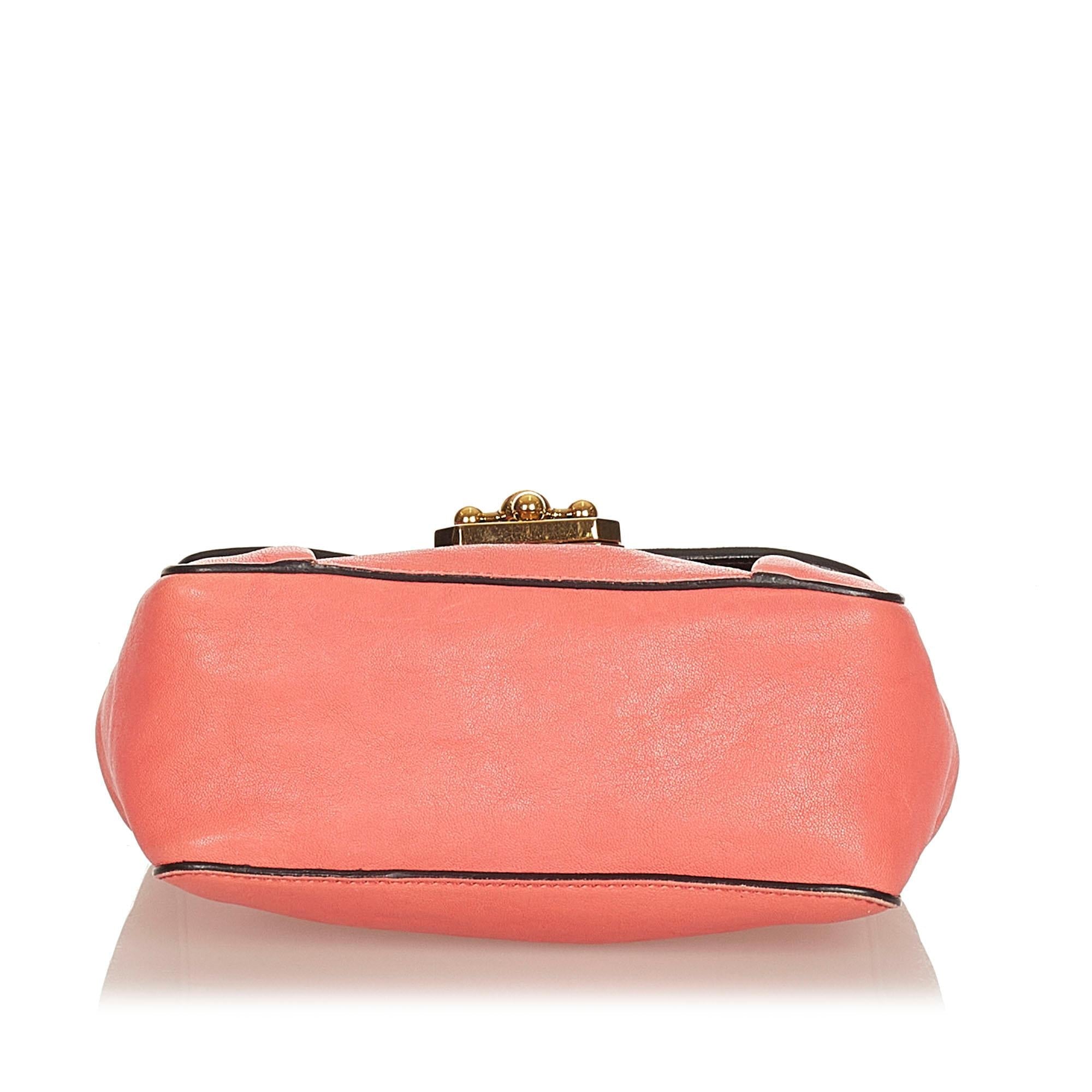 Chloe Elsie Leather Crossbody Bag (SHG-27135)