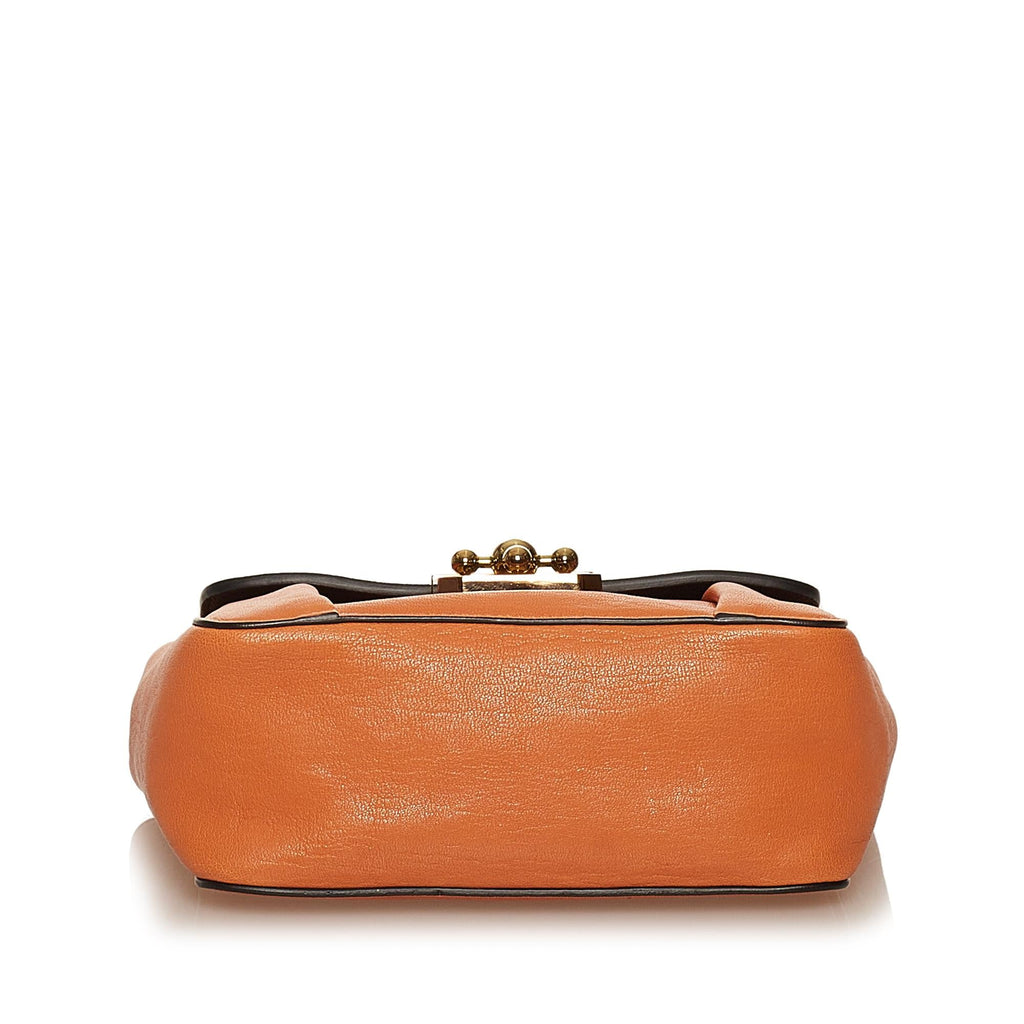 Chloe Elsie Leather Crossbody Bag (SHG-29350)