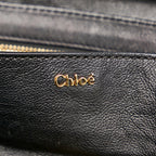 Chloe Elsie Leather Satchel (SHG-29885)