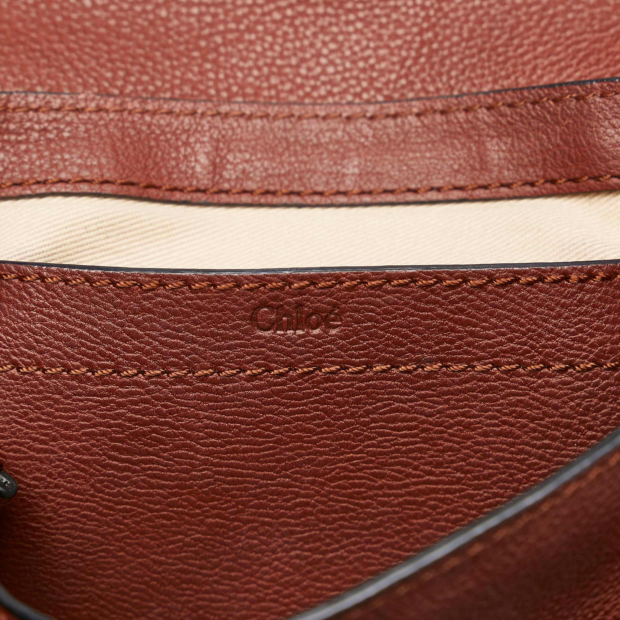 Chloe Elsie Leather Satchel (SHG-30799)
