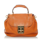 Chloe Elsie Leather Satchel (SHG-30981)