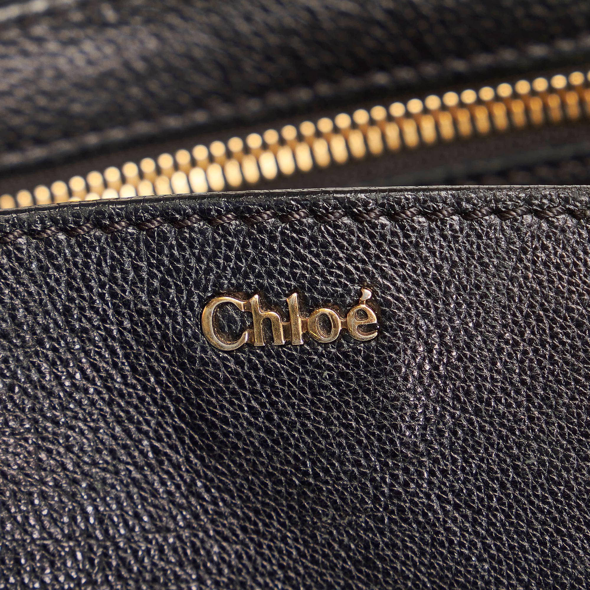 Chloe Elsie Leather Satchel (SHG-32474)