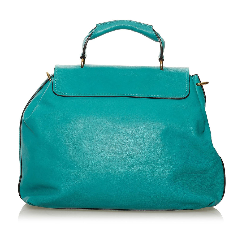 Chloe Elsie Leather Satchel (SHG-33114)