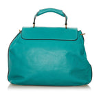 Chloe Elsie Leather Satchel (SHG-33114)