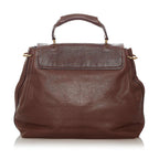 Chloe Elsie Leather Satchel (SHG-35069)