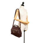 Chloe Elsie Leather Satchel (SHG-35069)