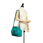 Chloe Elsie Leather Satchel (SHG-37648)