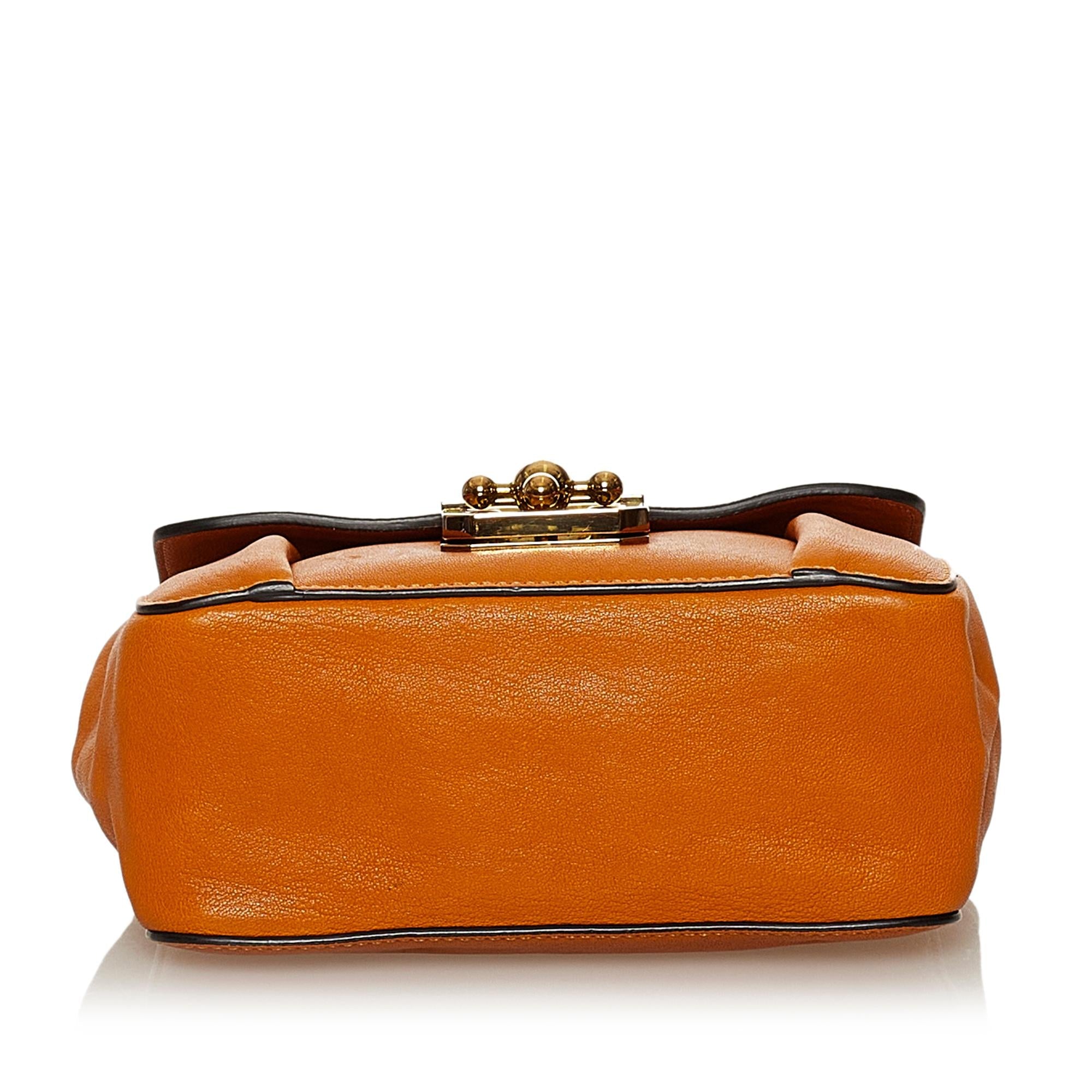 Chloe Elsie Leather Shoulder Bag (SHG-28504)