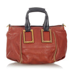 Chloe Ethel Leather Satchel (SHG-26962)