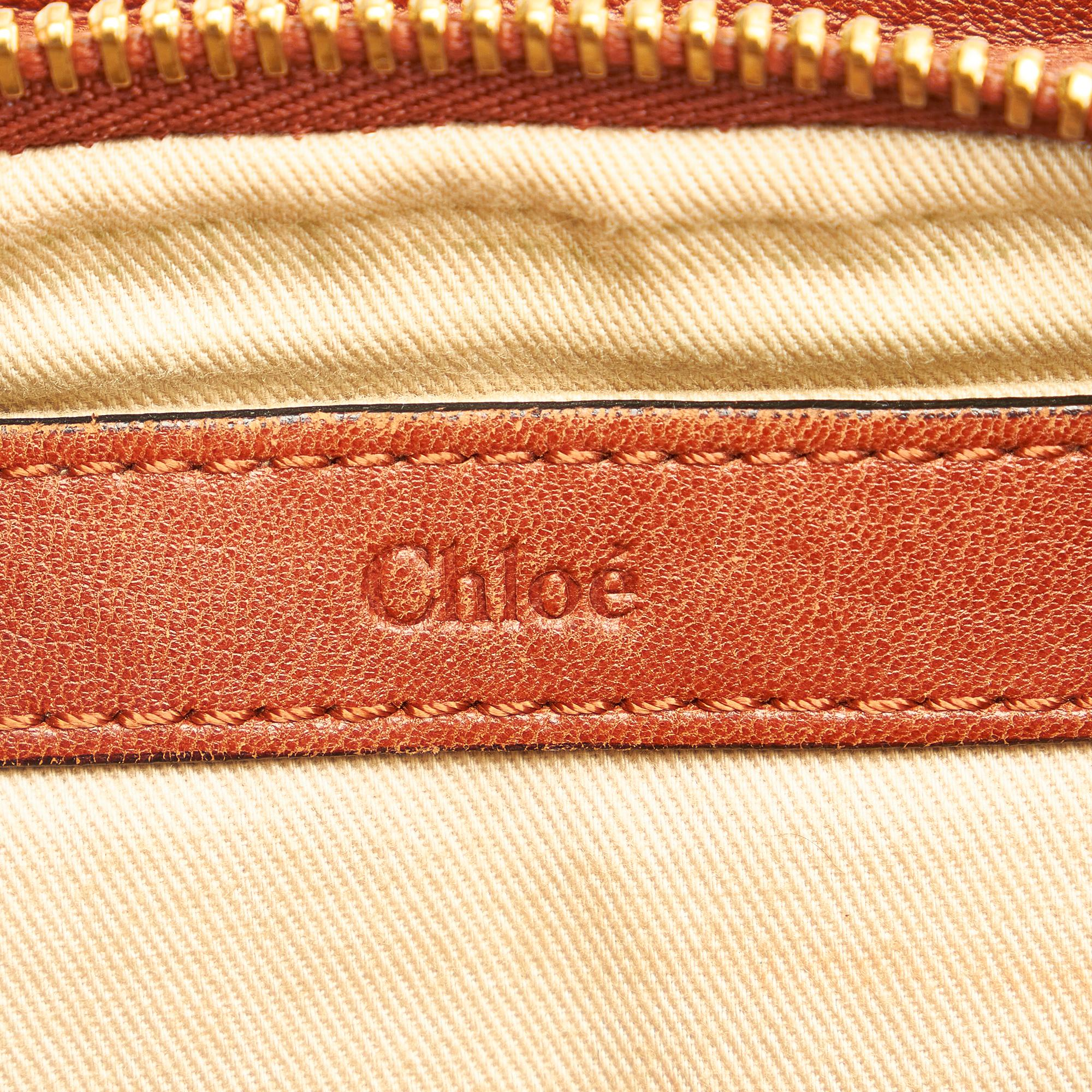 Chloe Ethel Leather Satchel (SHG-26962)