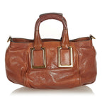 Chloe Ethel Leather Satchel (SHG-27079)