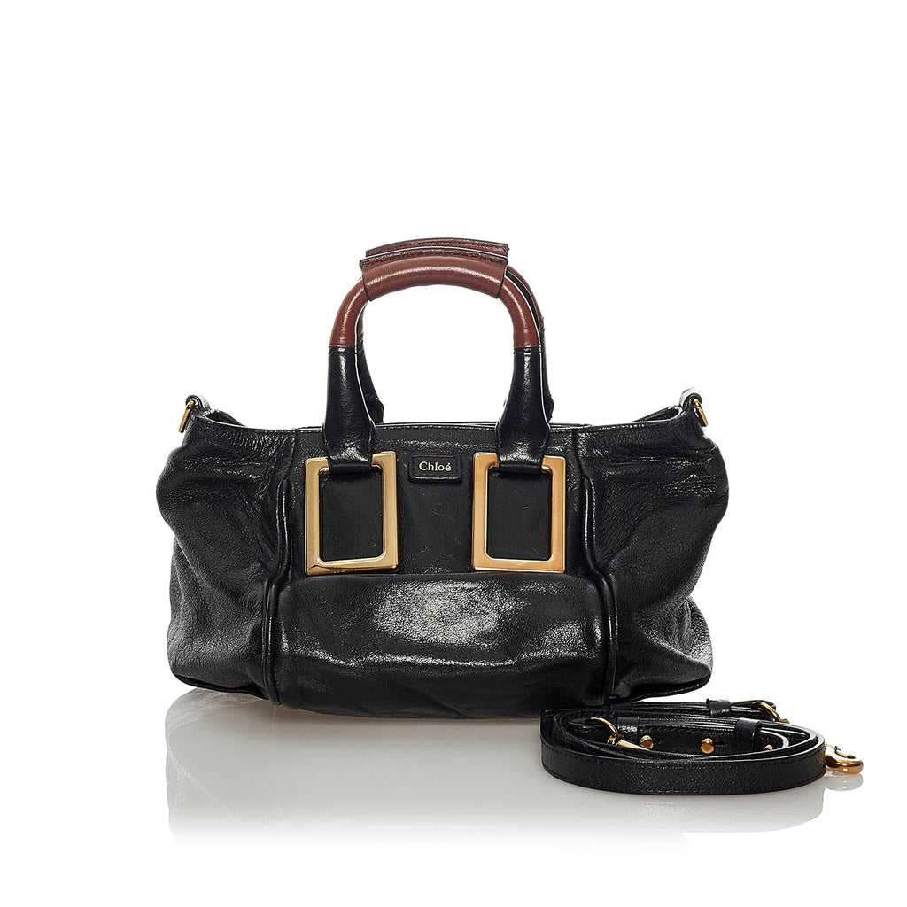 Chloe Ethel Leather Satchel (SHG-28761)