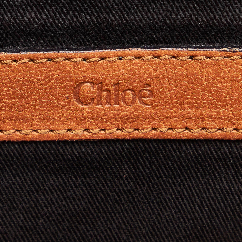 Chloe Ethel Leather Satchel (SHG-29095)