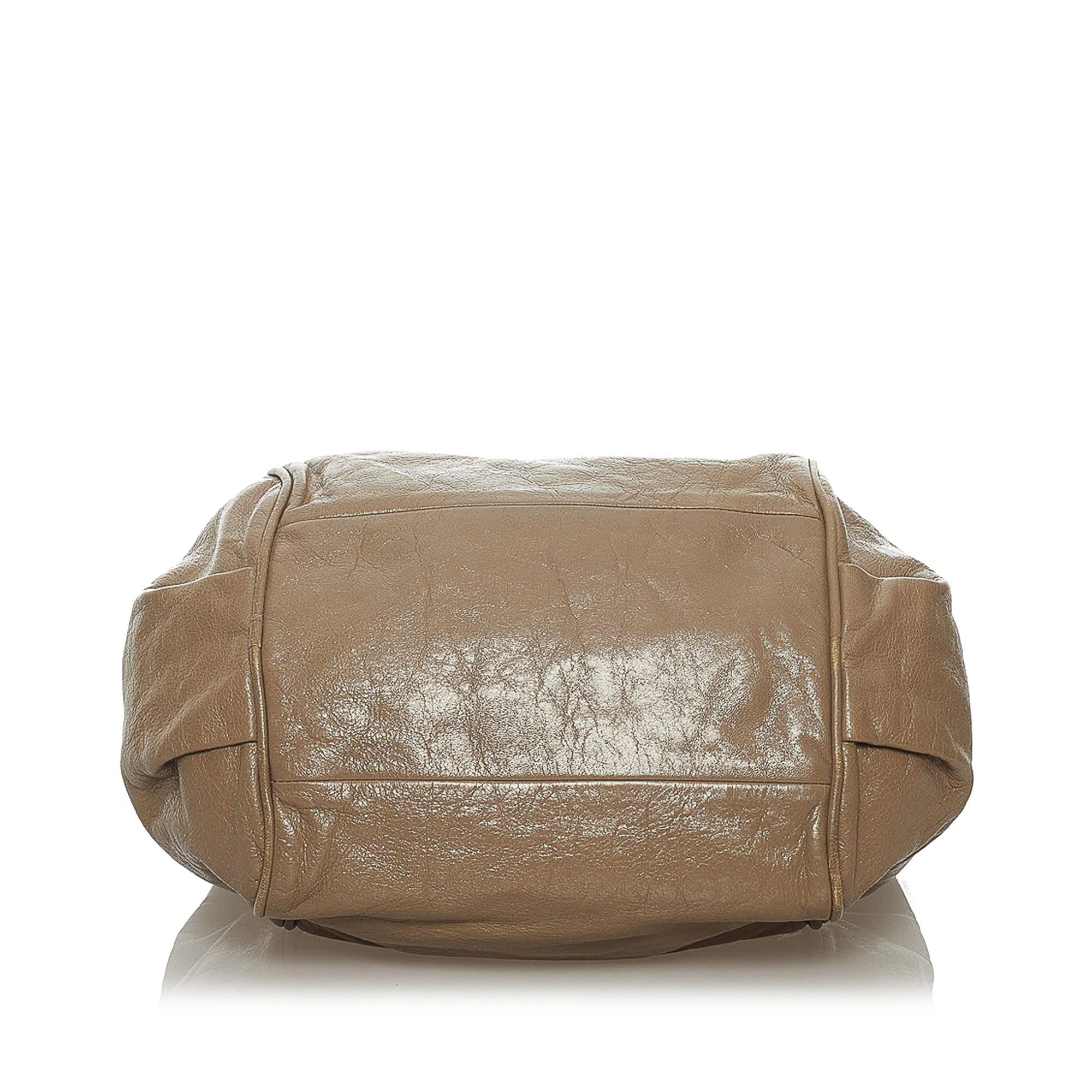 Chloe Ethel Leather Satchel (SHG-29270)