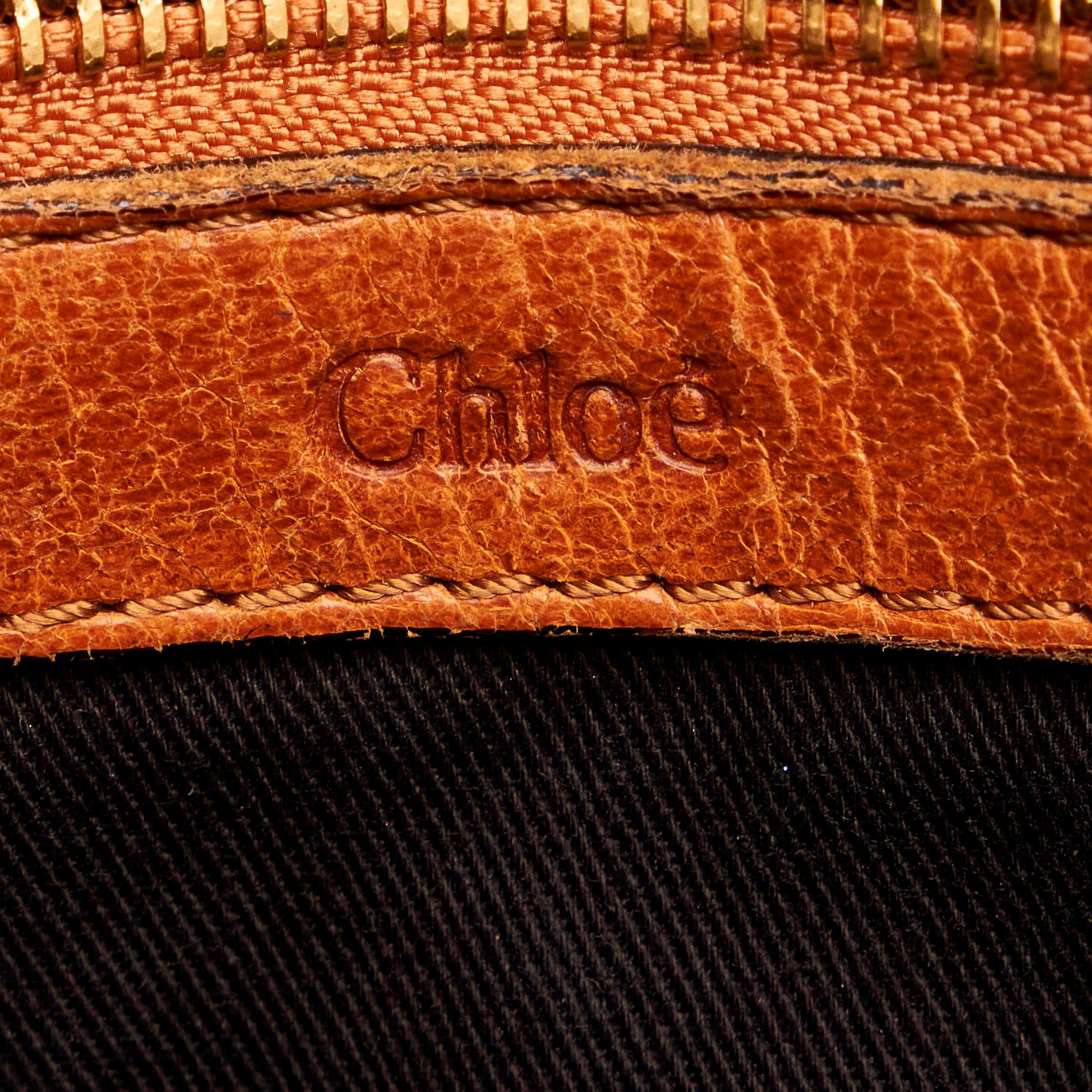 Chloe Ethel Leather Satchel (SHG-29353)