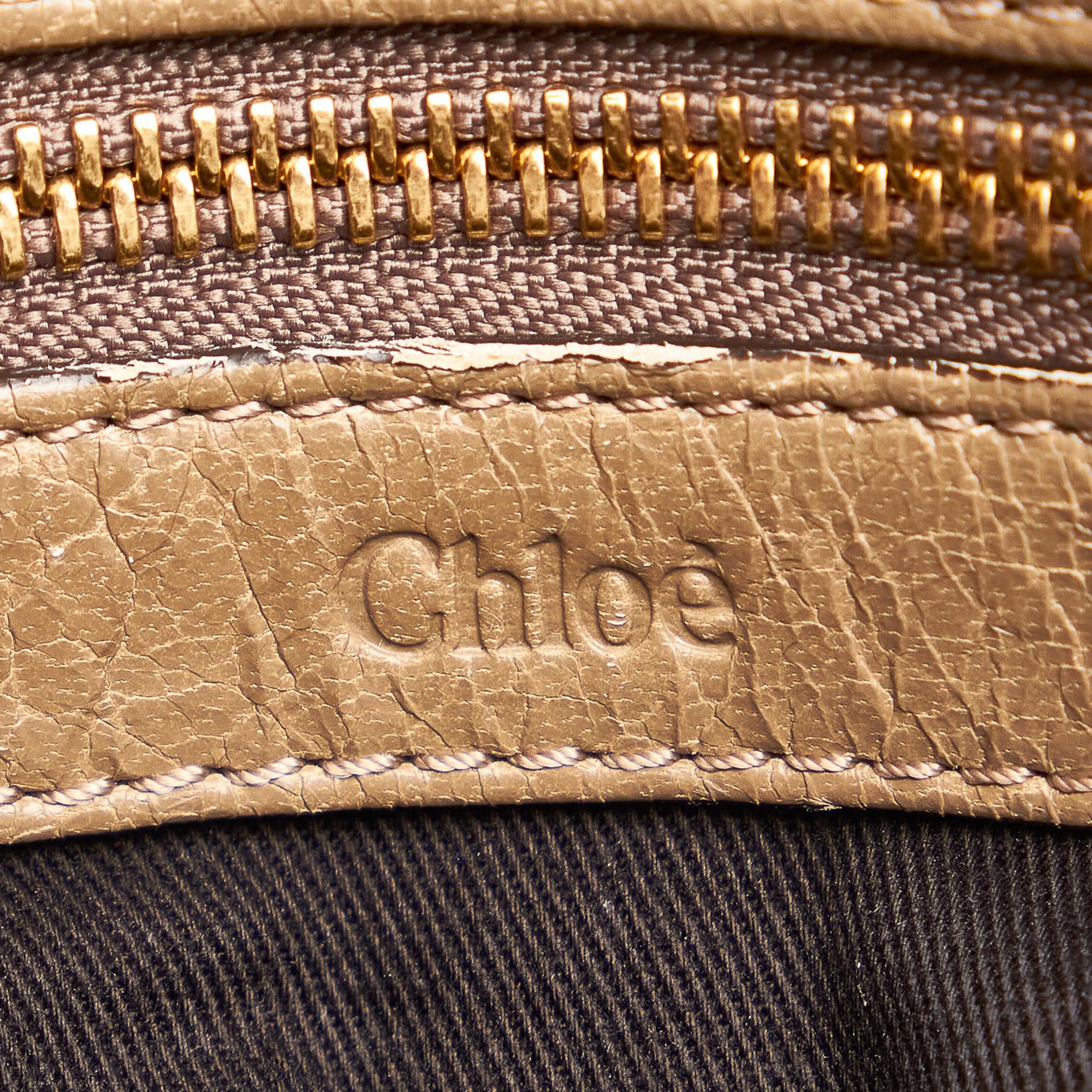 Chloe Ethel Leather Satchel (SHG-33938)