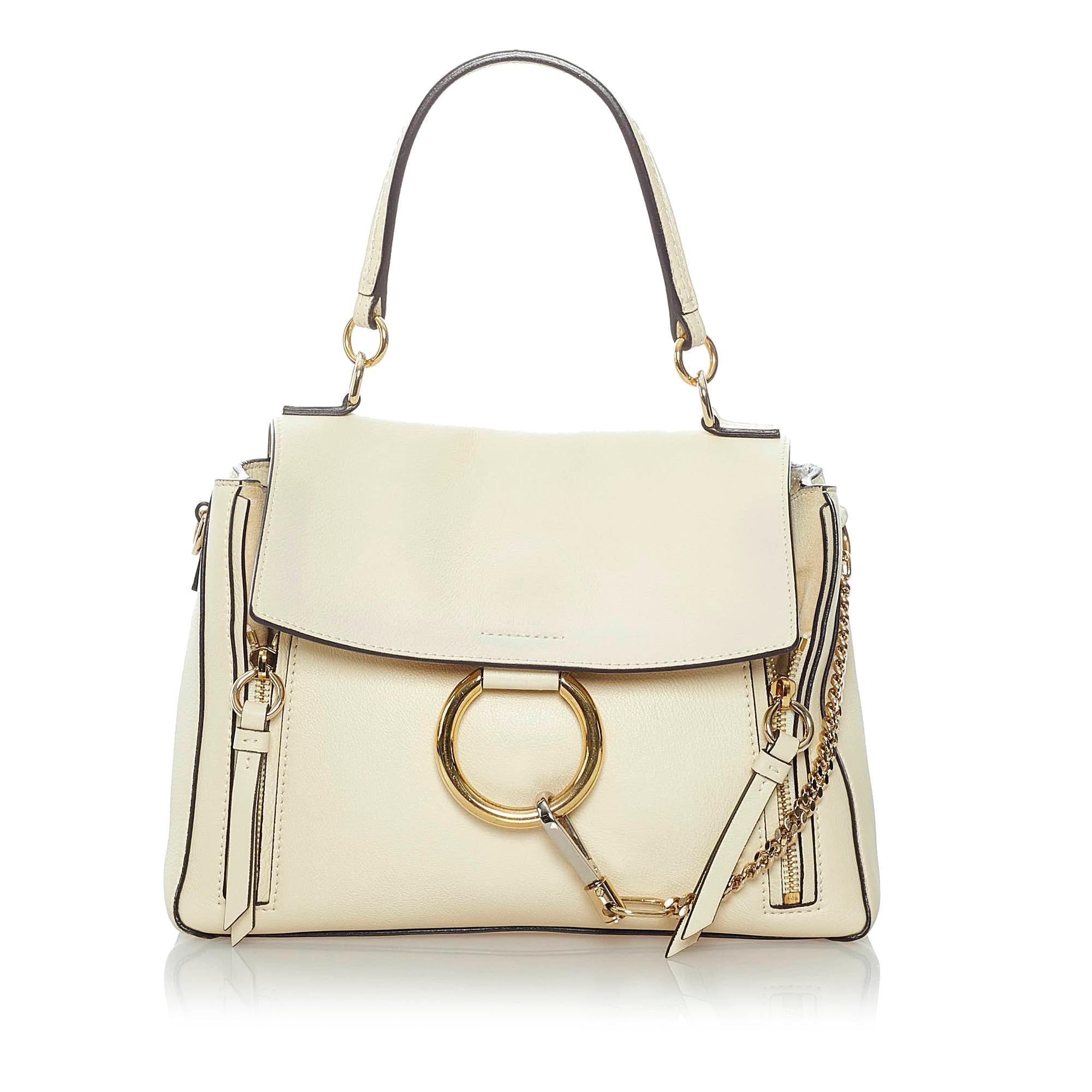 Chloe Faye Day Leather Handbag (SHG-30572)
