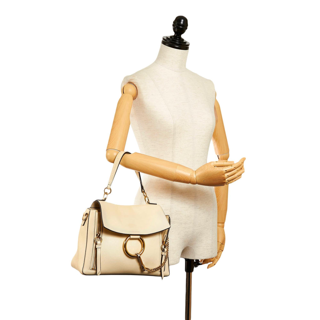Chloe Faye Day Leather Handbag (SHG-30572)