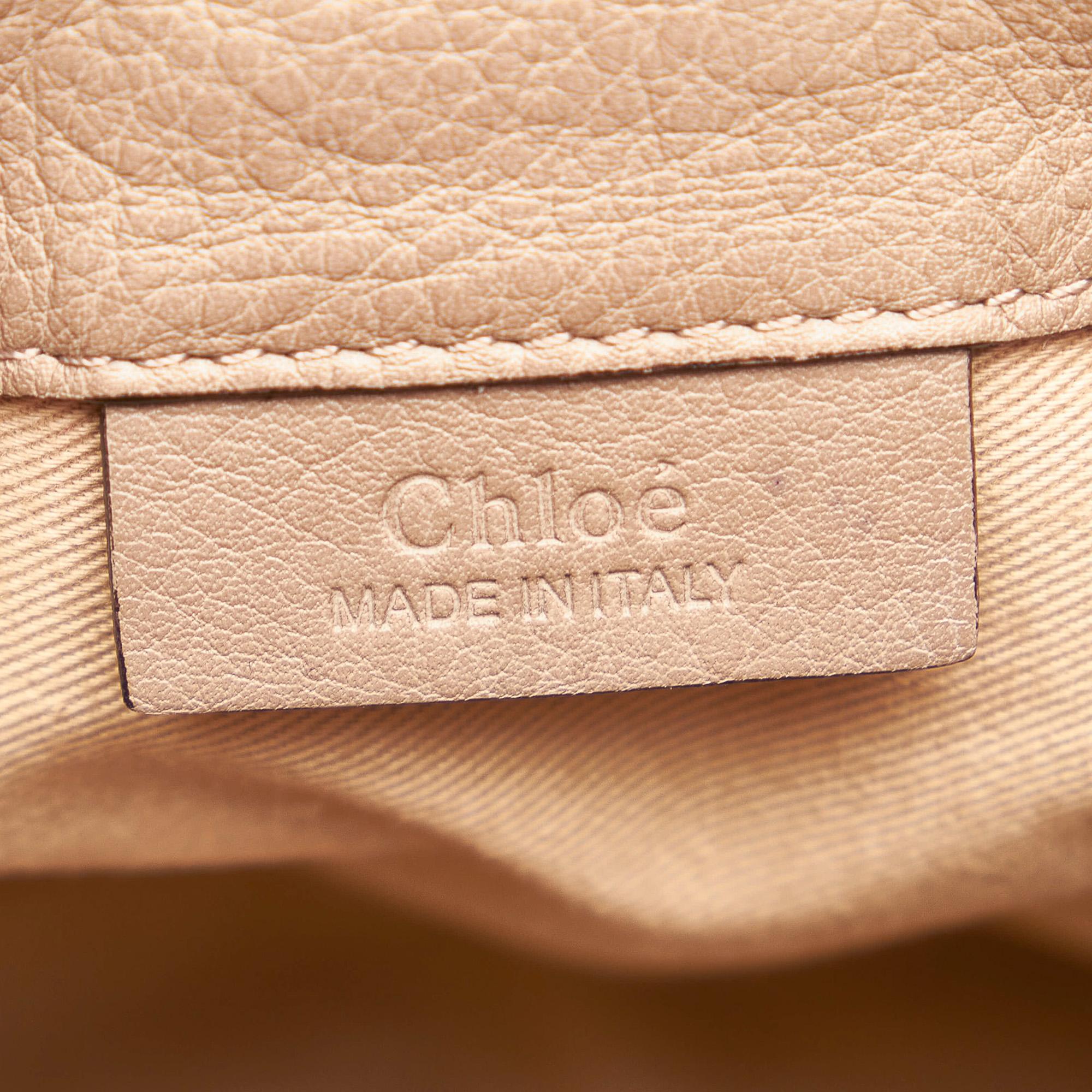 Chloe Faye Leather Backpack (SHG-29915)