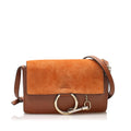 Chloe Faye Leather Crossbody Bag (SHG-25743)