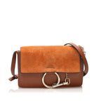 Chloe Faye Leather Crossbody Bag (SHG-25743)