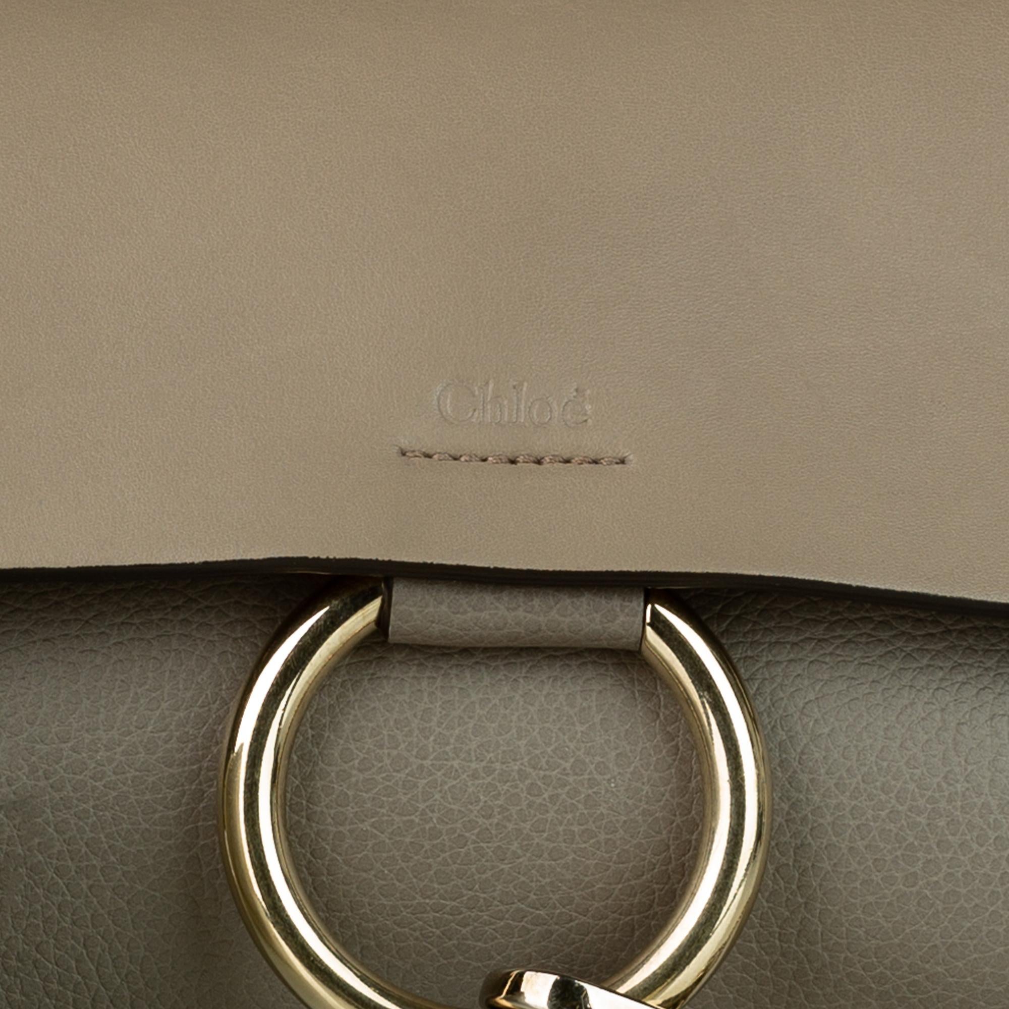 Chloe Faye Leather Crossbody Bag (SHG-31425)
