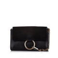 Chloe Faye Leather Crossbody Bag (SHG-31723)