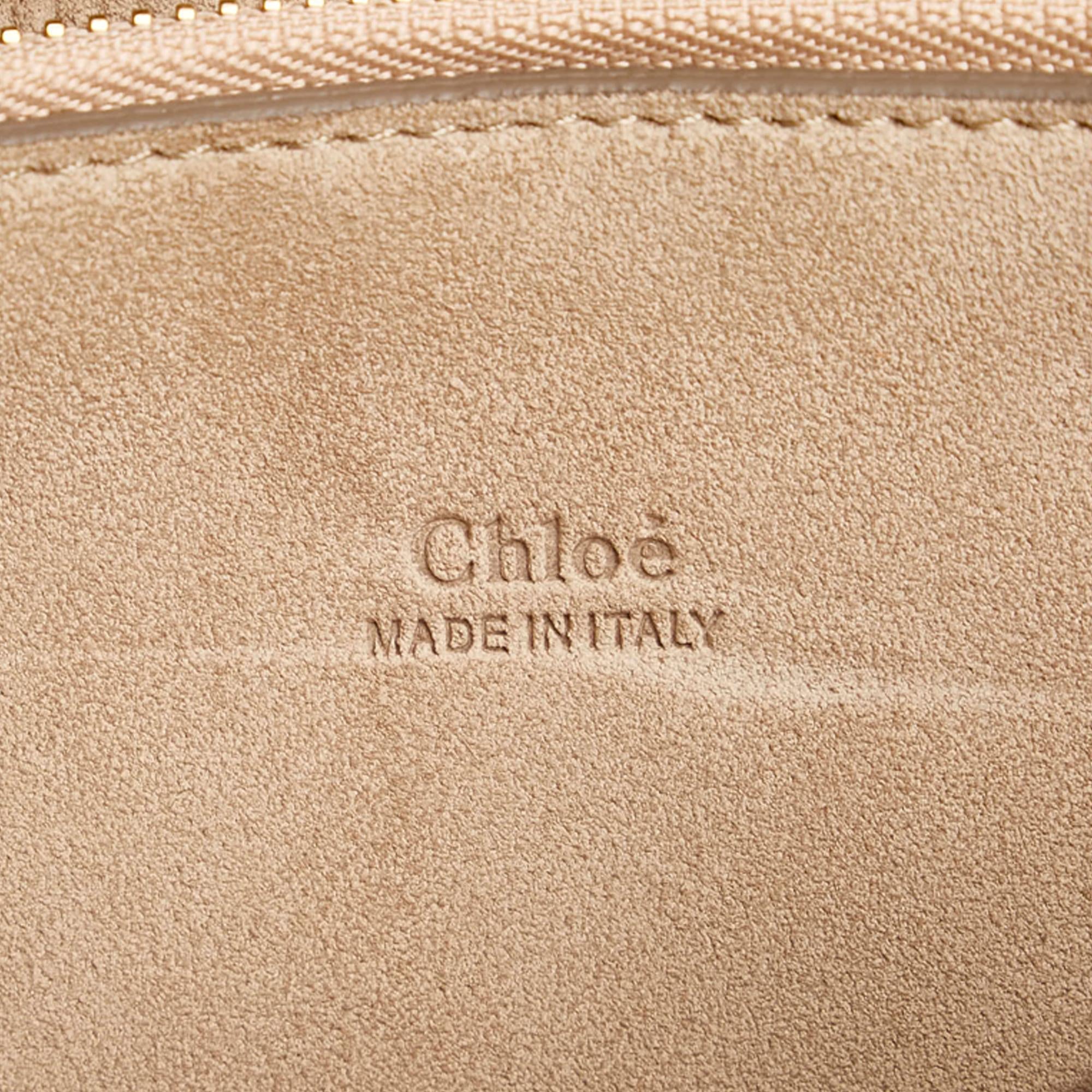 Chloe Faye Leather Shoulder Bag (SHG-30465)
