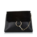 Chloe Faye Leather Shoulder Bag (SHG-31240)