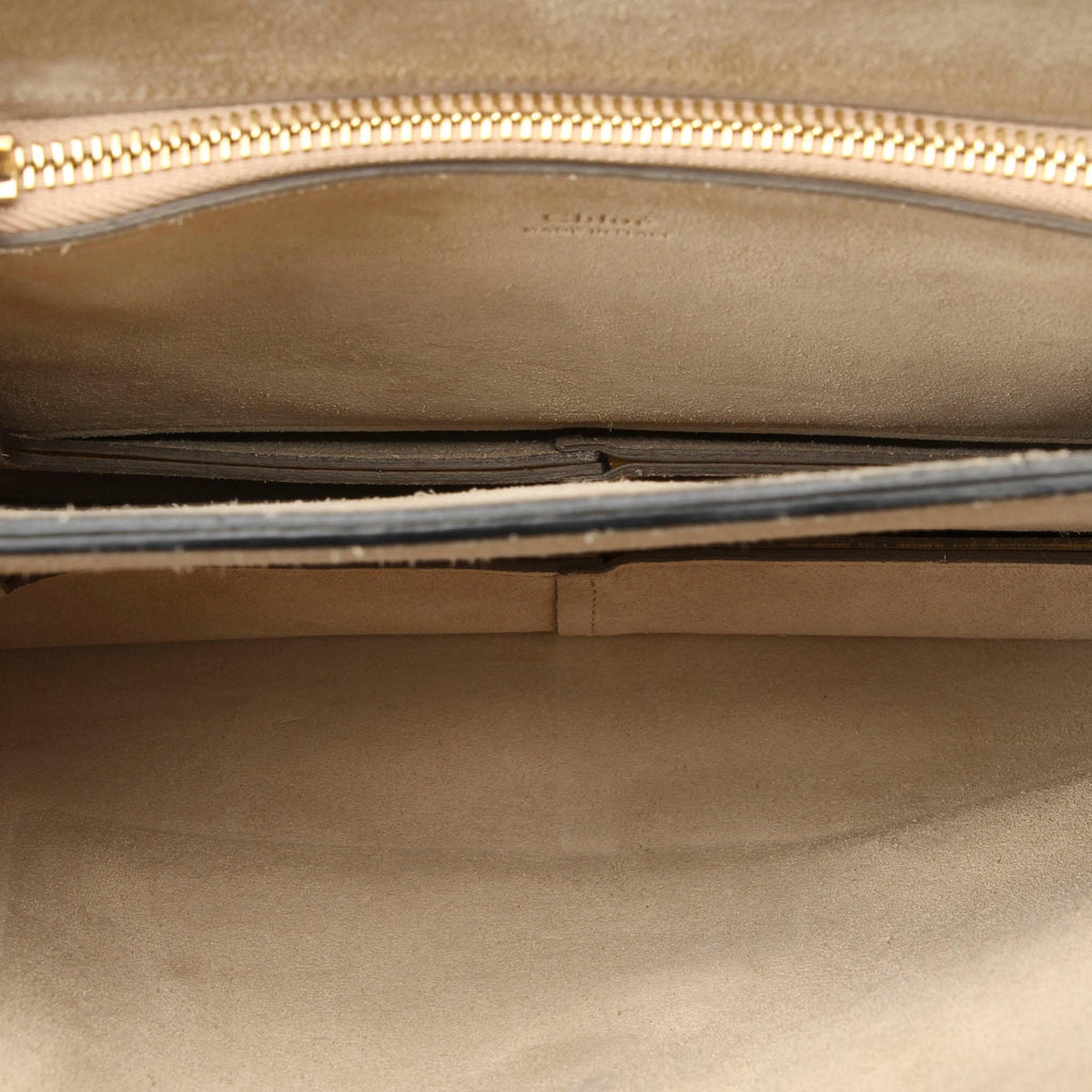 Chloe Faye Leather Shoulder Bag (SHG-9sD17Y)