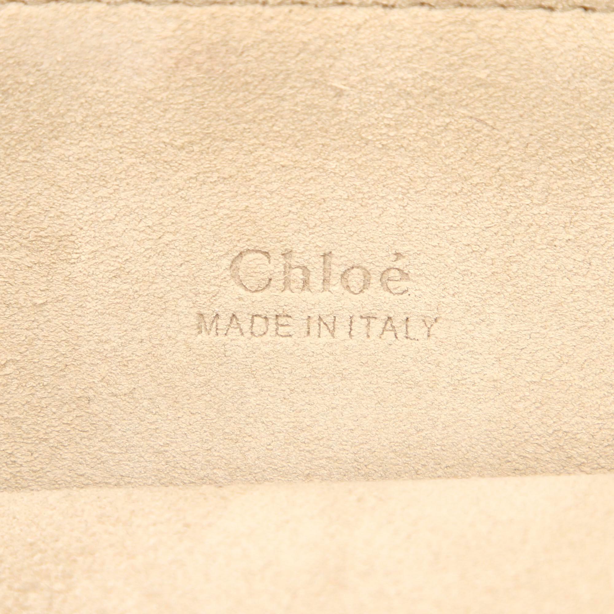 Chloe Faye Leather Shoulder Bag (SHG-9sD17Y)