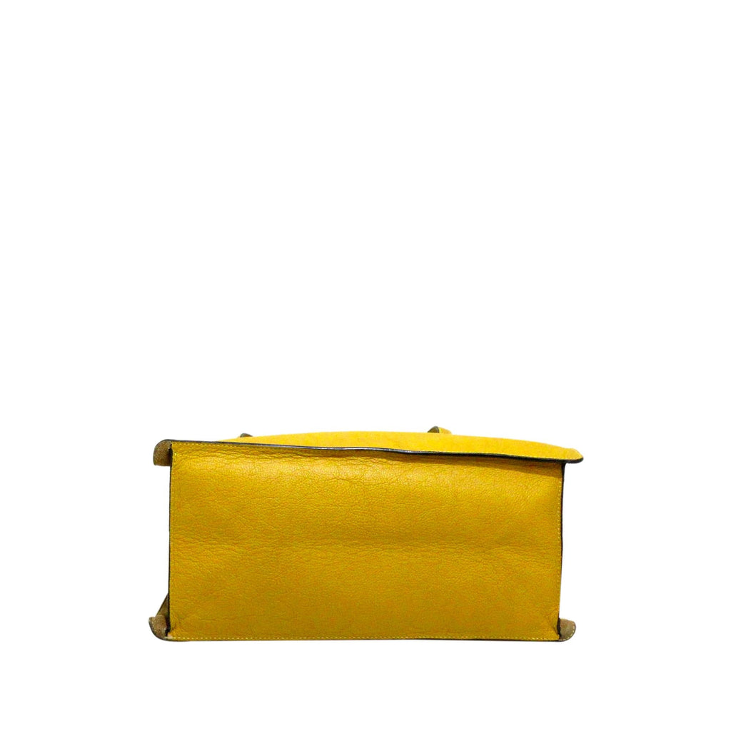 Chloe Faye Leather Tote Bag (SHG-31998)