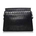 Chloe Faye Quilted Leather Shoulder Bag (SHG-33784)