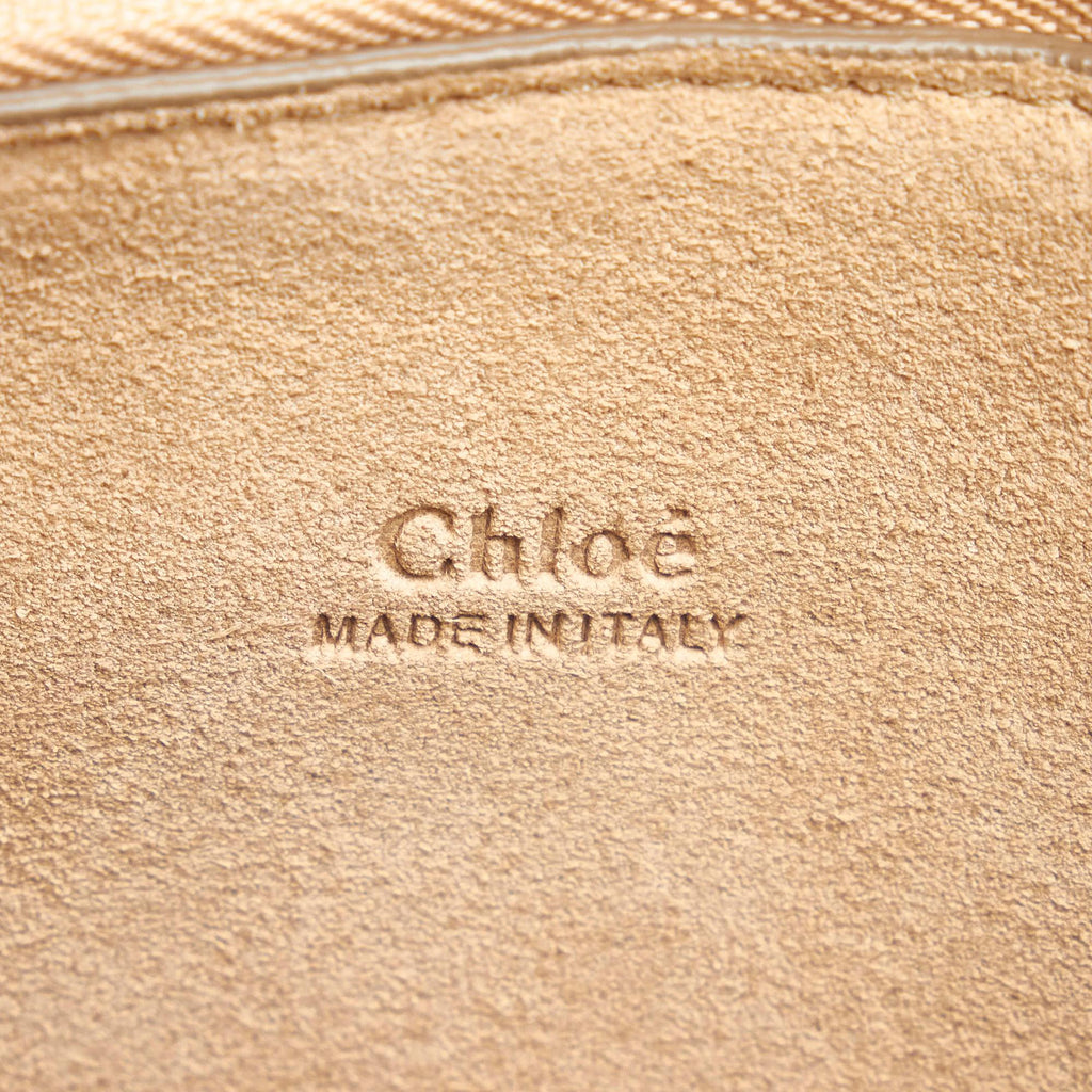 Chloe Faye Quilted Leather Shoulder Bag (SHG-33784)