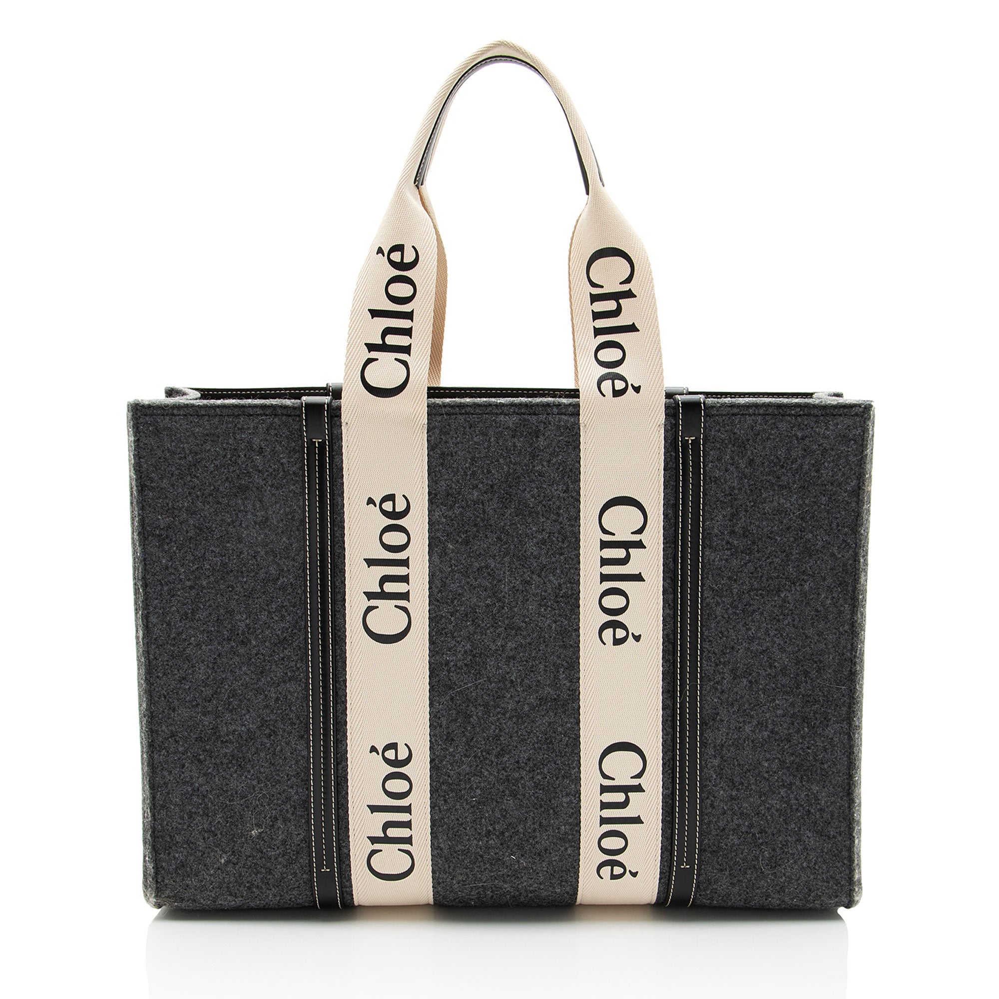 Chloe Felt Woody Large Tote