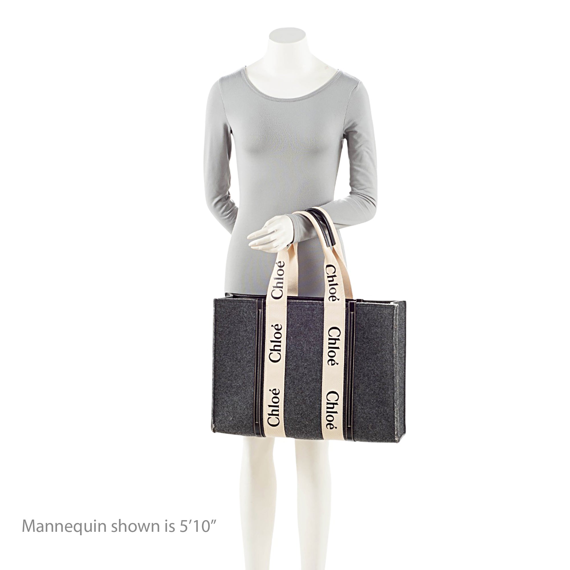 Chloe Felt Woody Large Tote