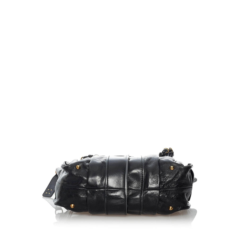 Chloe Heloise Leather Shoulder Bag (SHG-30090)