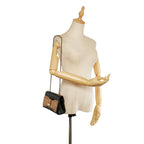 Chloe June Bow Flap Shoulder Bag (SHG-26643)